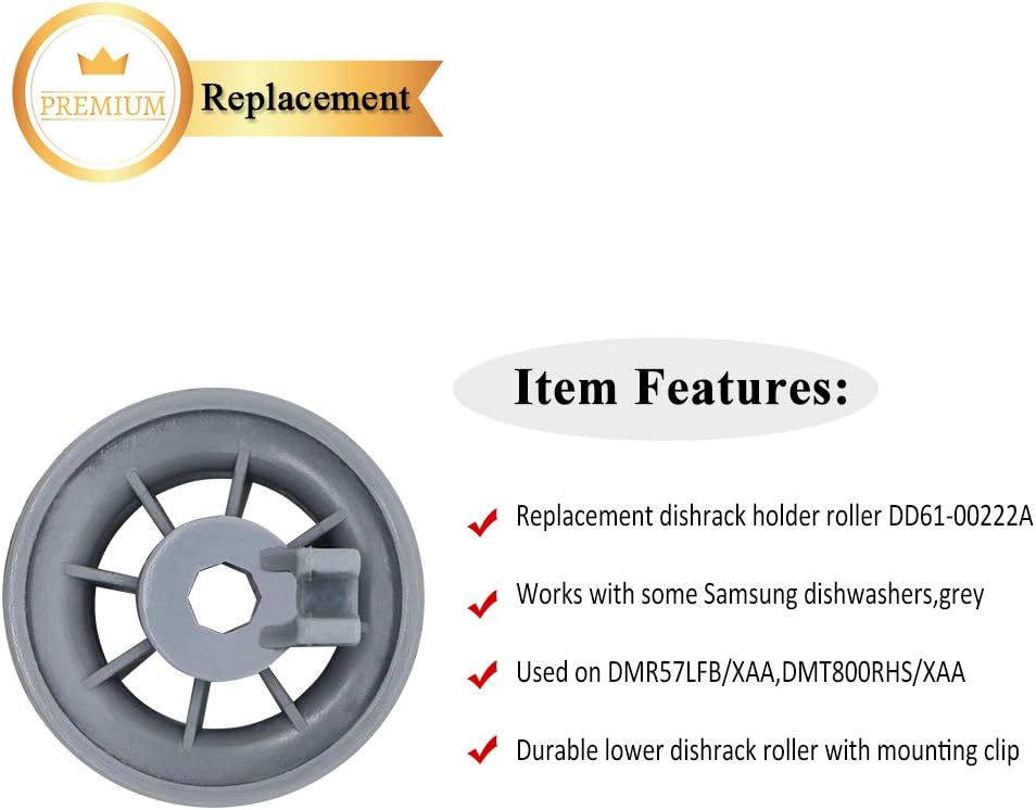 samsung dishwasher lower rack wheels