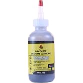 AGS Company MR. ZIP Extra Fine Dry Graphite Lubricants Bottle 1.76oz., Advanced Dry Film Lubricant, Robust Home Improvement Aid, Diminish Friction and Midigate Wear