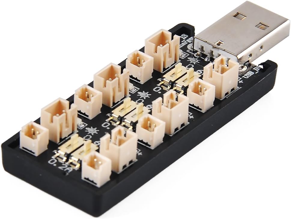 Upgrade 1S LiPo Battery USB 3.8V/4.35V Charger 6 Channel 1S LiHV Charger for EMAX Tinyhawk Blade Inductrix Tiny Whoop Inductrix FPV Plus Battery Micro JST 1.25 JST-PH 2.0 mCX mCPX Connectors: Toys & Games