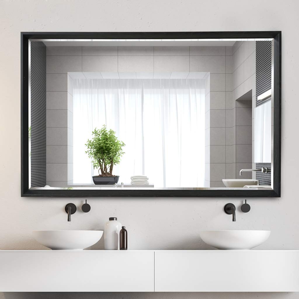 MJZKK Colgante De Pared Espejo Maquillaje Mesa Espejo Rectangular