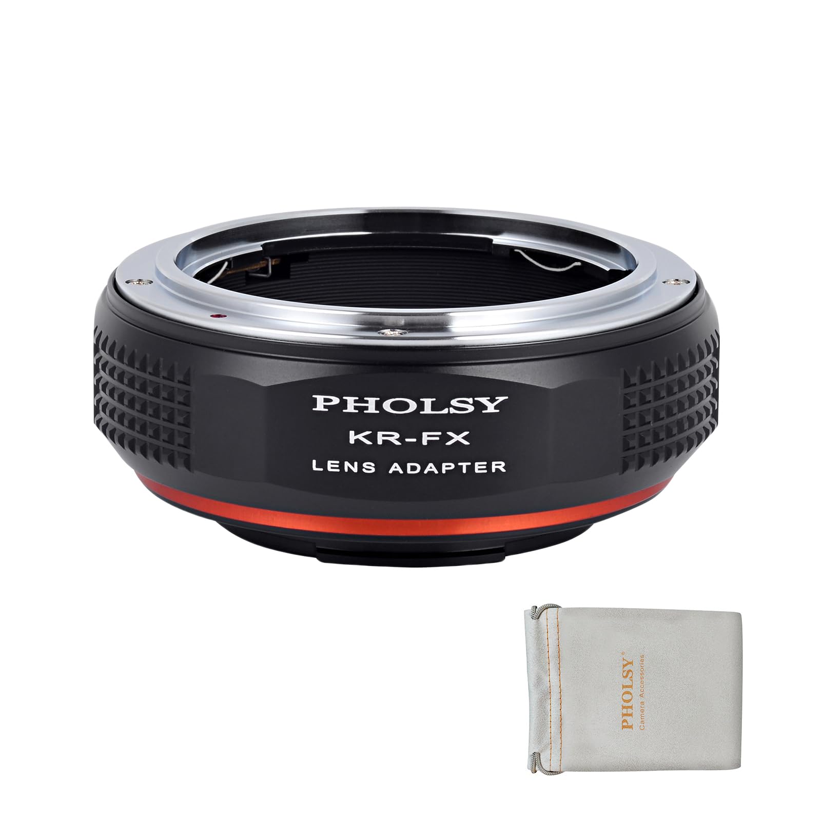 PHOLSY Konica to FX Lens Mount Adapter Compatible with Konica AR Lens to Fujifilm X Mount Camera Body Compatible with Fujifilm X-H2S, X-Pro3, X-T5, X-T4, X-S20, X-S10, X-T30II, X-E4 etc.