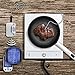 Digital Wireless Meat Cooking Thermometer w/Meat Brush By EliteMeat | Best Remote BBQ, Oven, Smoker, Grill Kitchen Thermometer w/Timer For Indoor &Outdoor Use | Supreme Long Range | Free Extra Probe