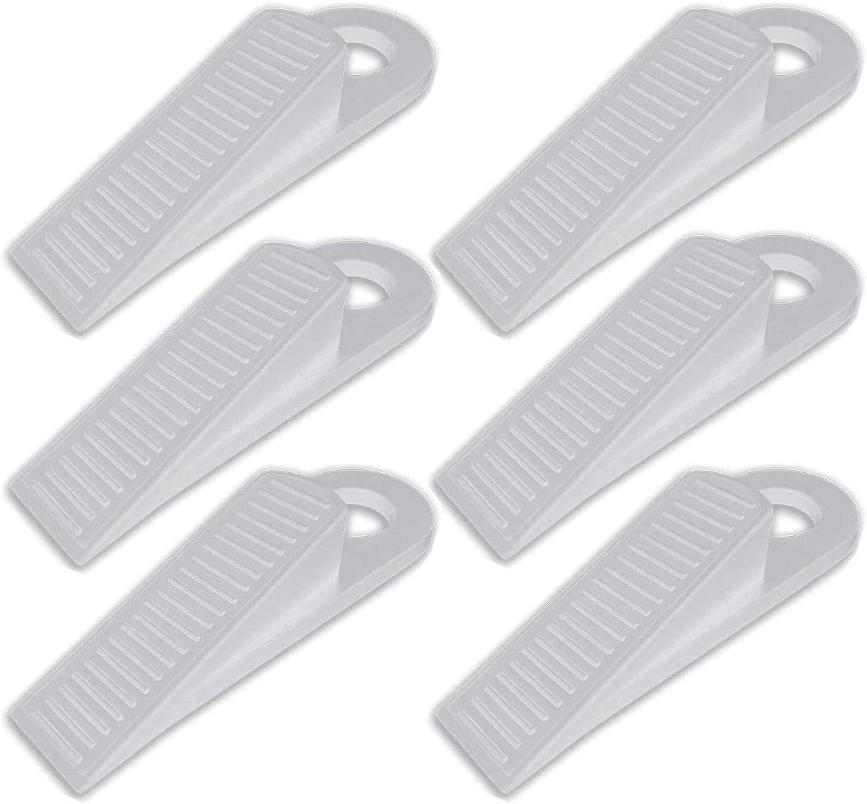 fiXte® 6 Pack Door Wedge, Heavy Duty Rubber Door Wedge, NonSlip Door