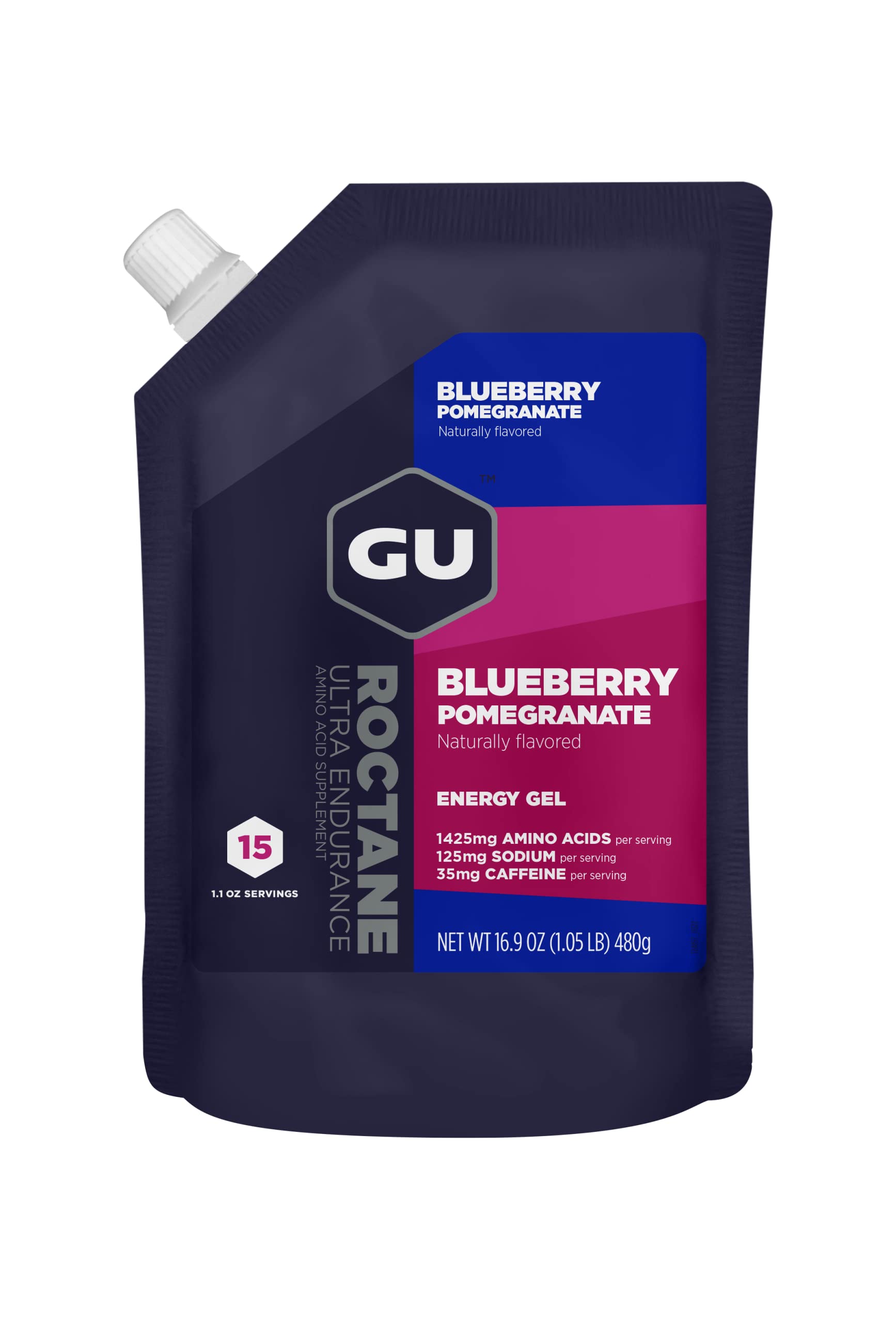 GU Energy Hydration Electrolyte Drink Tablets, Vegan, Gluten Free & Caffeine Free, Enhanced Endurance Sports Drink For Running, Cycling, Triathlon, 4-Count (48 Servings), Tri-Berry
