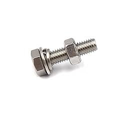 binifiMux 10-Pack M6 x 30mm Hexagon Screws Hex