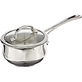 Cuisinart 419-14 Contour Stainless 1-Quart Saucepan with Cover