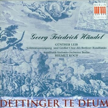 Handel Dettinger Te Deum - 
