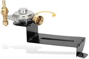 FEIKEER Upgraded 80476 Regulator Replacement for Weber Gas Grill Regulator,Compatible with weber Q200 Q220 Series Gas Grills,Replacement for weber Grill Parts:394001, 396000, 396001, 396002, 566001, 566002