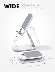 Lamicall Foldable Phone Stand for Desk - Height