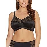 Elomi Women's Cate Soft Cup Bra, Black, 42F
