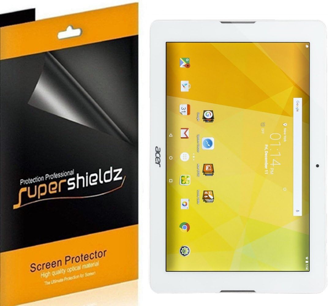 Supershieldz (3 Pack) for Acer Iconia One 10 B3-A20 Screen Protector, Anti Glare and Anti Fingerprint (Matte) Shield