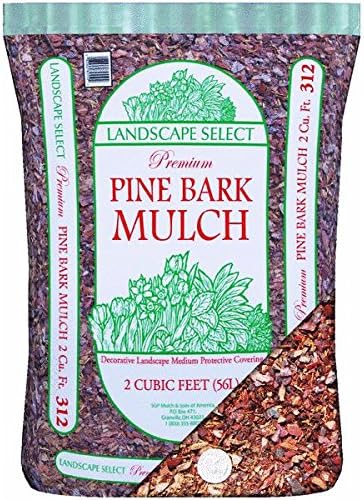 Ohio Mulch 302-PC-75 Pine Bark Mulch- 75 Bags