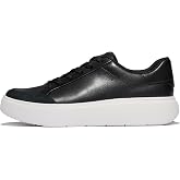 FitFlop Women's RTG Leopard-Backtab Leather/Suede Urban Sneakers | Casual Shoes