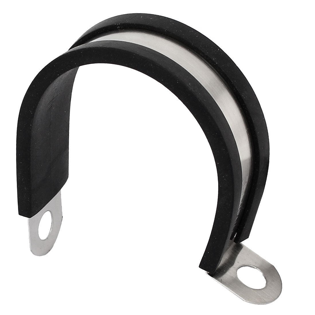 Sourcingmap 42mm Dia EPDM Rubber Lined P Clip Water Pipe Tube Hose Clamp Holder