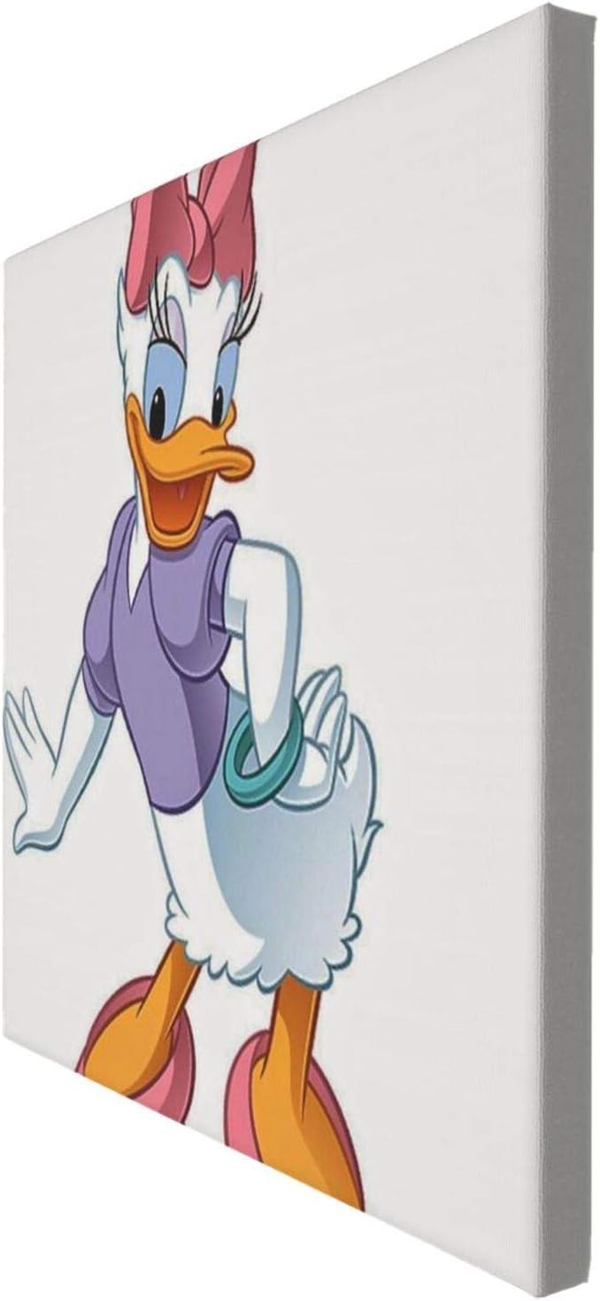 Amazon Co Jp ドナルドダックのガールフレンドの壁紙3 アートポスター インテリア絵画 油画 おしゃれ かわいい 壁掛け絵画 布 アートパネル 30x30cm Generic