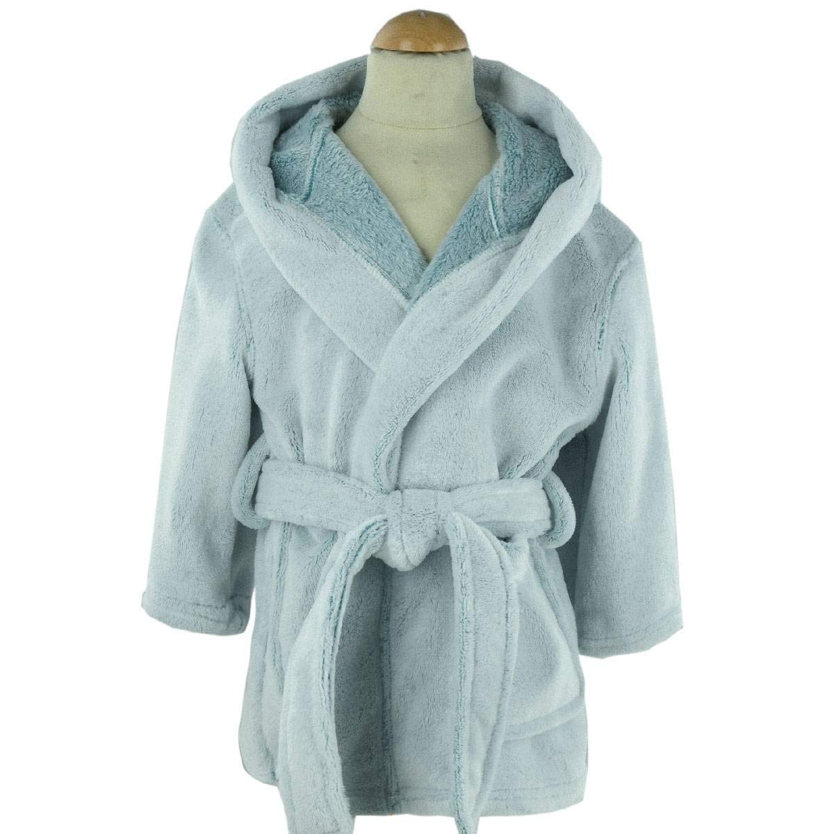 Sensei La Maison du Coton Peignoir Enfant Polaire 280gr/m² Ares Brodé