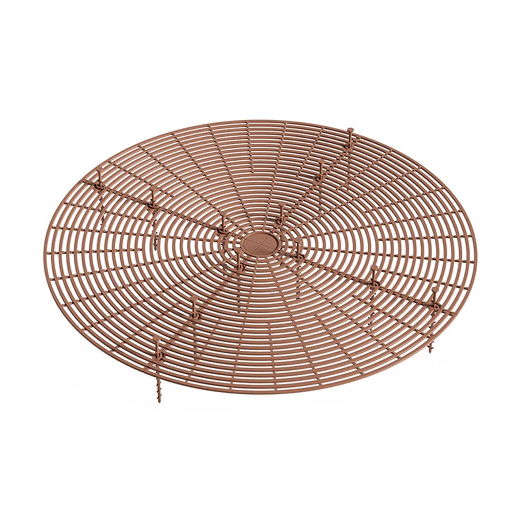 Modixun 1Pack Large Plant Pot Grid, Cuttable Flower Pot Soil Cover Protectors with Deep Stakes, Dogs, Cats Digging Stopper, Plant Grid Pot Cover, 52cm Diameter