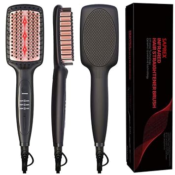 Amazon Com Best Hair Straightener Comb Brush Hair Brush Fast
