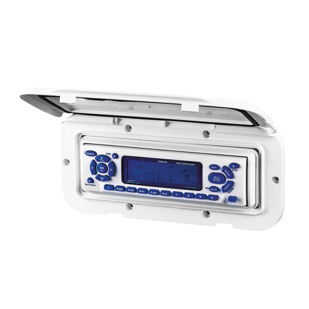 NuovaRade Nuova Rade Case Cover for Radio/Cd, 4.35" x 9.25", White