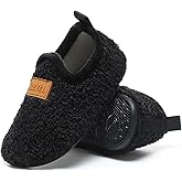 ditont Toddler Slippers Non-Slip Lightweight Comfortable Kids Indoor Grip House Home Shoes for Boys Girl