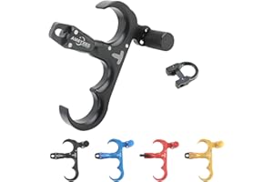 ZSHJGJR 3 Fingers Bow Release Aid - Aluminium Archery Release Trigger, Compound Bow Release Trigger, Thumb Release for Compou
