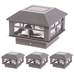 GreenLighting Modern Solar Post Cap Lights Fits 4x4