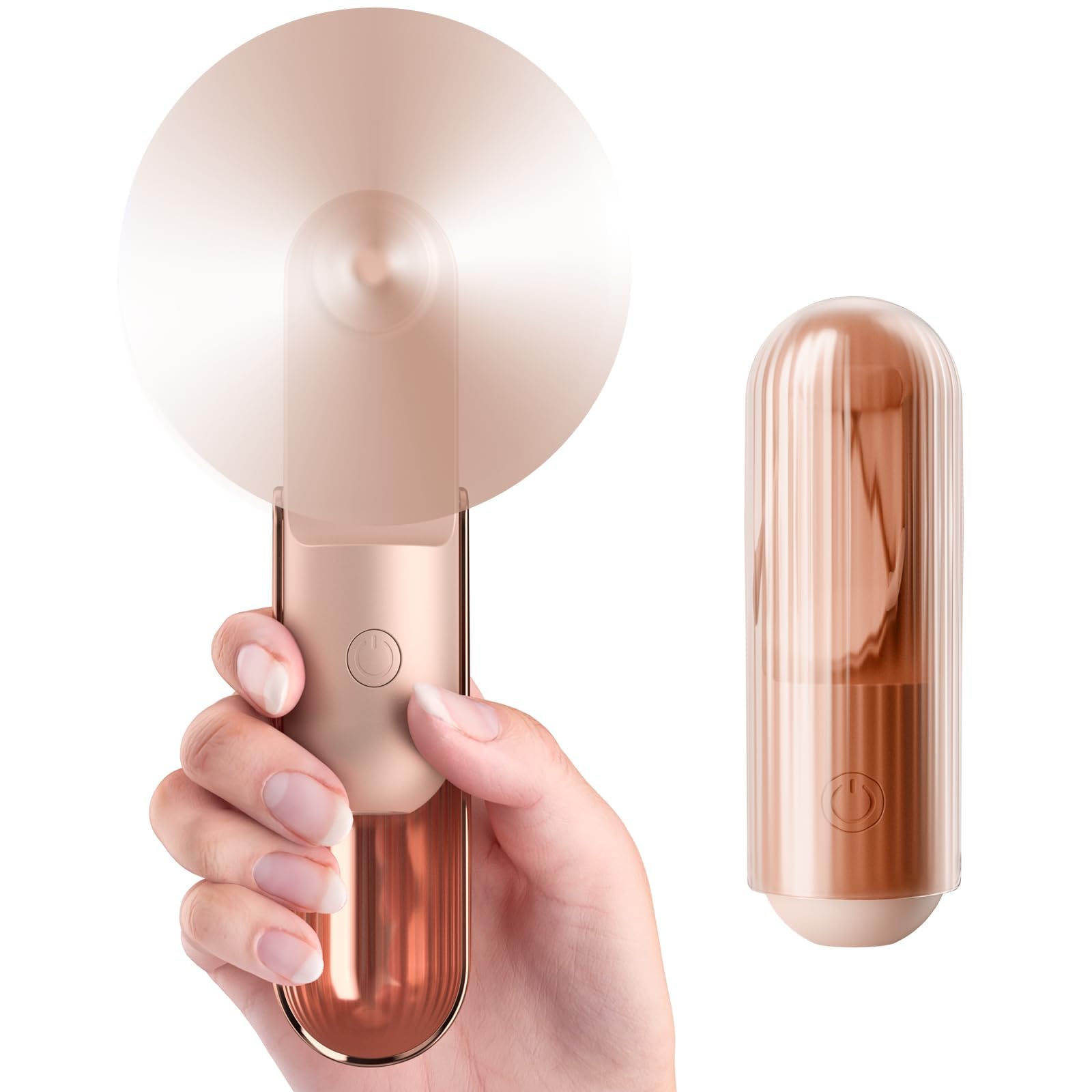 Cutnut Portable Handheld Fan, 3-Speed Foldable Mini