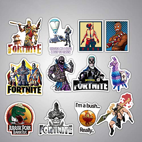 Sanmatic The Original Fornite Stickers Variety Pack for fortnite Gamers