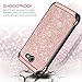BENTOBEN Galaxy J7 2017 Case, Galaxy J7 V Case, Galaxy J7 Prime /J7 Perx /J7 Sky Pro, Galaxy Halo Case, Sparkly Bling Glitter Shockproof Hybrid Phone Case Cover for Samsung Galaxy J7 2017, Rose Gold