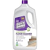 Quick Shine Hardwood Floor Cleaner 64 oz, Streak-Free, No Residue | Powered by Baking Soda, Fresh Island Essence, pH Neutral, No Rinse, PFAS &amp; Ammonia Free, EPA Safer Choice Made in USA