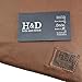 Waxed Canvas Insulated Reusable Lunch Bag w/Grip Easy Carry for Work/Travel Handmade by Hide & Drink :: Honey Bourbon