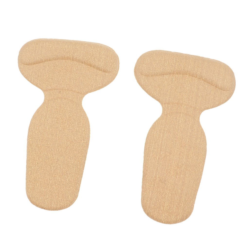 magideal durable t-shape heel cushion high heel shoes insole pads