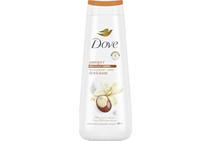 Dove Body Wash Pamper Shea Butter & Vanilla 24hr Moisturizing Skin Cleanser for Lotion-Soft Skin, 591mL