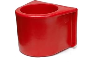 Brower MBH5RLB Insulated Red Horse Bucket Holder with Cover, without a Bucket