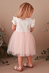 Toddler Girls Pink Dress Fairy Fluffy Tulle Dresses