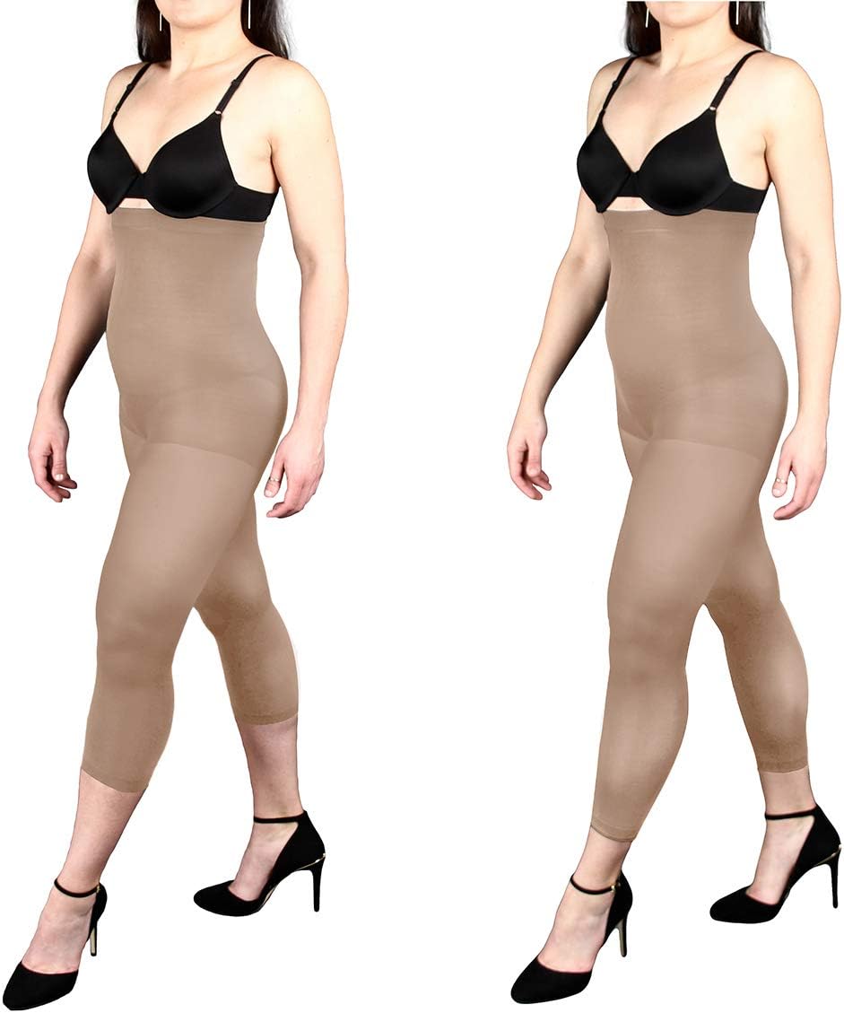 Camouflage Cellulite High Waisted Slimming Shapewear | Anti-Cellulite Compression Liners for Women