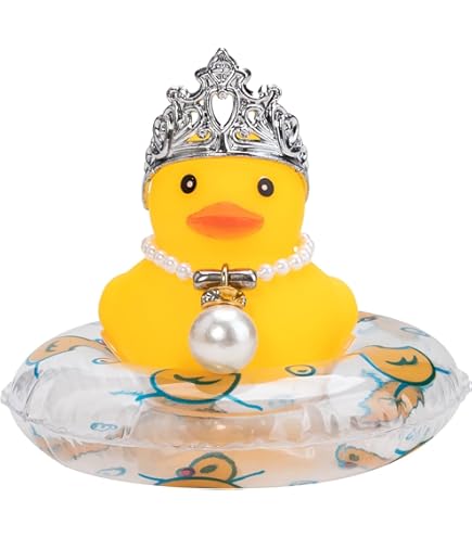 Figurine Canard Jaune Tricoté – Décoration De Voiture Tête Mobile – Cadeau Original Pour Homme Et Femme