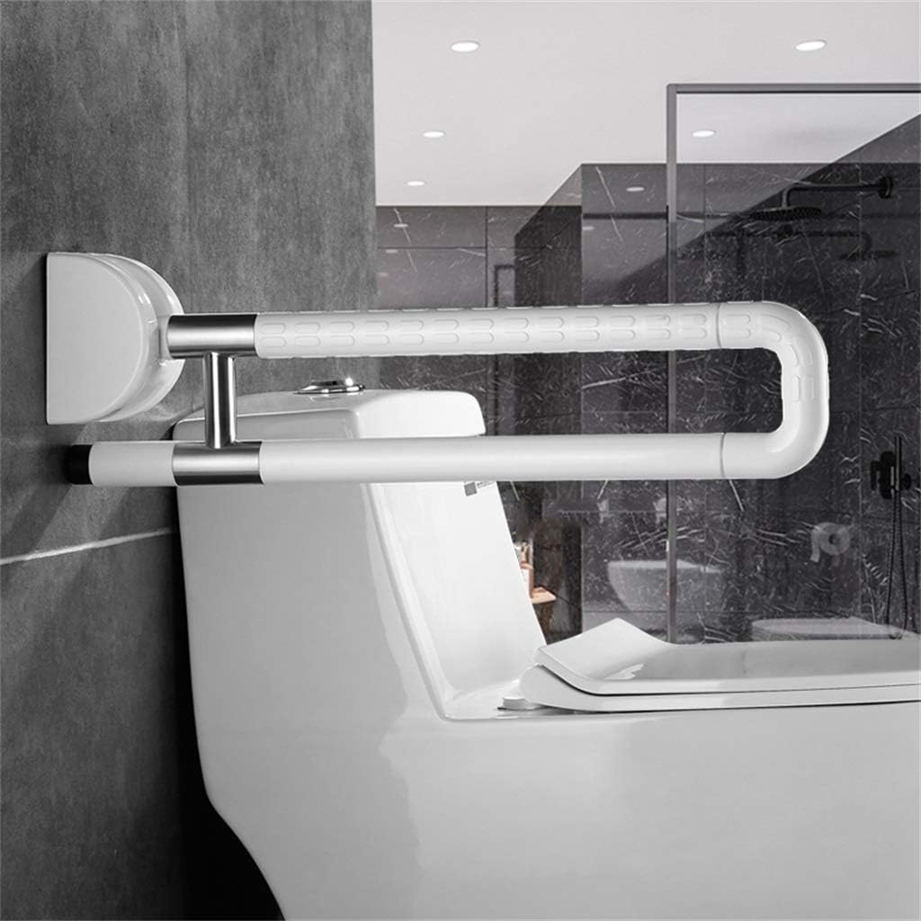 NJSGP Baño de la barandilla sin barreras barandilla Plegable Inodoro