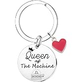 LLAFY Casino Gifts For Women Gambling Lover Keychain Gambling Lady Keychain Lady Luck Gift Gambling Gifts Slot Machine Keyring Gambler Gift For Women