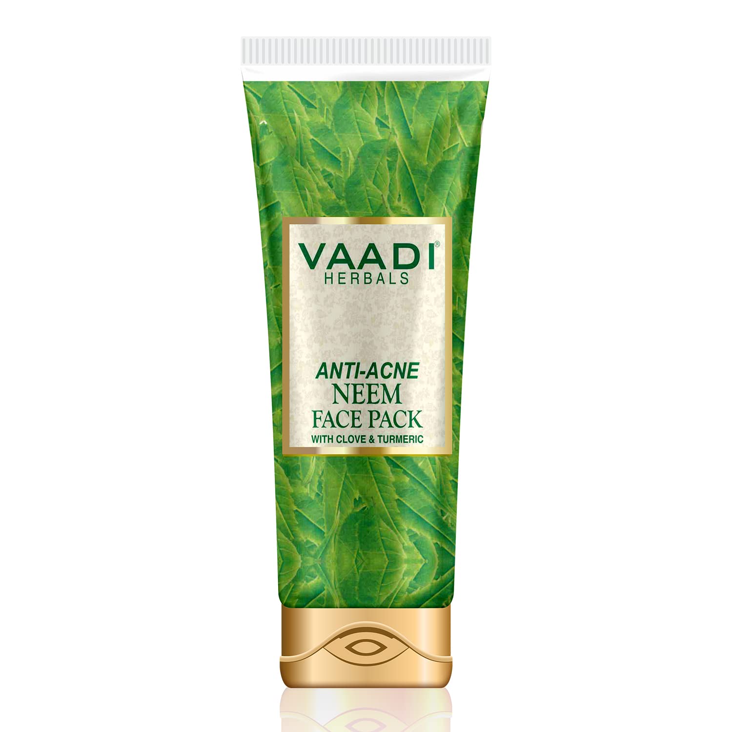 Vaadi Herbals Acne Neem Face Pack With Clove & Turmeric For All Skin Type Sls Parben Free (120 Gms )