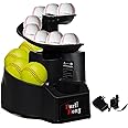 Furlihong 6902BHA Rechargeable Baseball/Softball Toss Machine with Extendable Ball Stacker, Height Adjustable, Use Regulation Baseballs, Softballs or Dimpled Balls, for Hitting Batting Practice