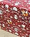 Juvale Gift Wrapping Paper Rolls, Pack of 3, Narrow and Long, Christmas Theme Wrapping Paper - Shiny Xmas Gift Wrap, 17.3 x 1.4 Feet, Assorted Colors