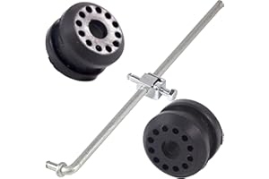 JSDAN 52105555AA for Dodge RAM Transfer Case Shifter Control Linkage + 68078974AA Grommet Bushing for 2002 2003 2004 2005 Dodge Ram 1500 2500 3500,4x4 4WD 02 03 04 05 Replace 926-884 926884