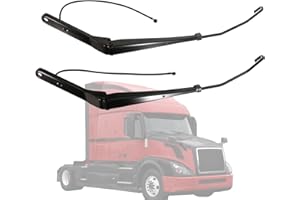 Riyhch 602-5420 2PCS Front Windshield Wiper Arms Fits for Volvo VNL 2008-2014 for Driver Side Passenger Side Wiper Arms # 85111394