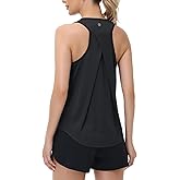 baleaf Women's Workout Tops Racerback Sleeveless Running Athletic Tank Tops Quick Dry Shirts for Sports Gym Exercise
