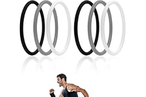 6pcs Patellar Tendon Support Straps, Silicone Patella Band Elastic Patella Knee Stabilizer Brace Accessories for Youth Men Wo