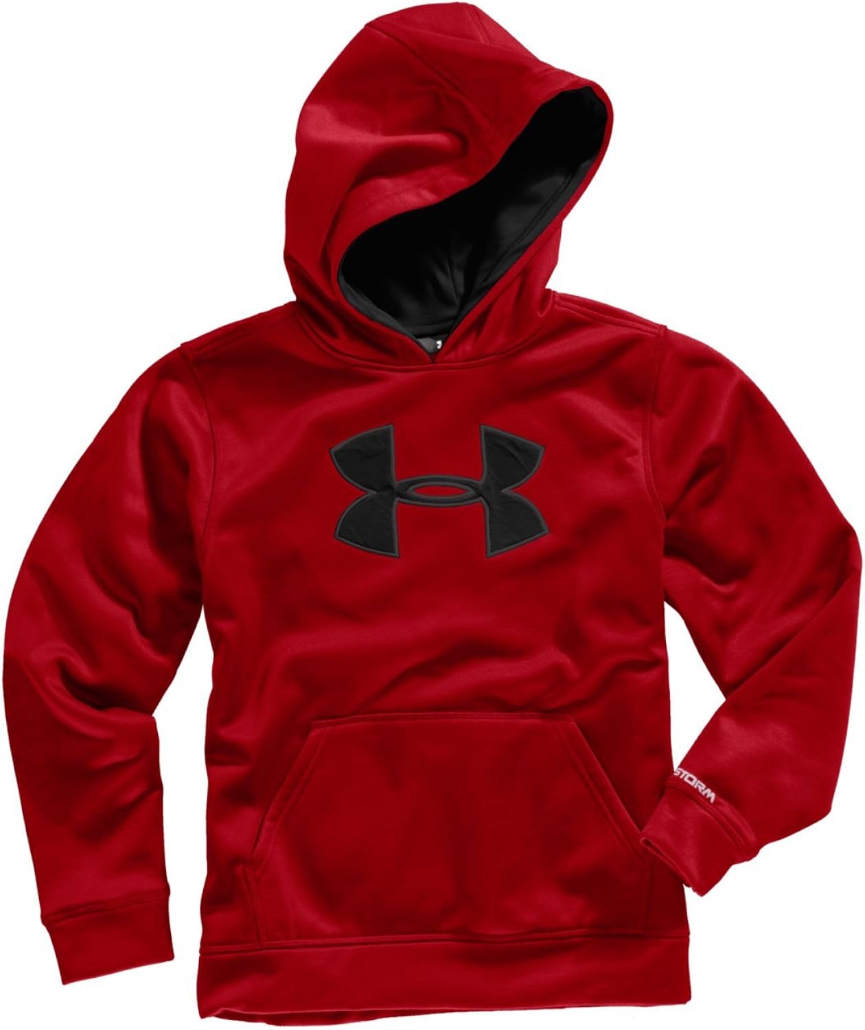 Under Armour Boys Armour Fleece Storm Big Logo Pullover