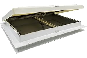 HENG’S INDUSTRIES 31121-C2-ES RV Roof Escape Hatch CUT-OUT 14 1/4" x 21"
