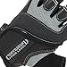 Contraband Pink Label 5137 Women's Padded Weight Lifting and Rowing Gloves w/Grip-Lock Padding (Pair) - Machine Washable Fingerless Workout Gloves Designed Specifically for Women (Gray, Small)