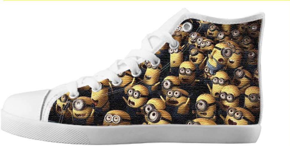 Renben Custom Girl's Kids Canvas Shoes Lace-up High-top Footwear